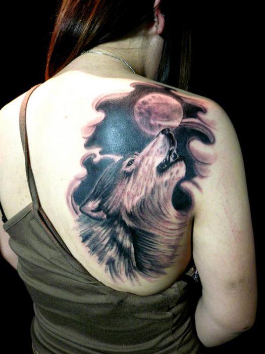 howling wolf on the moon tattoo meaning