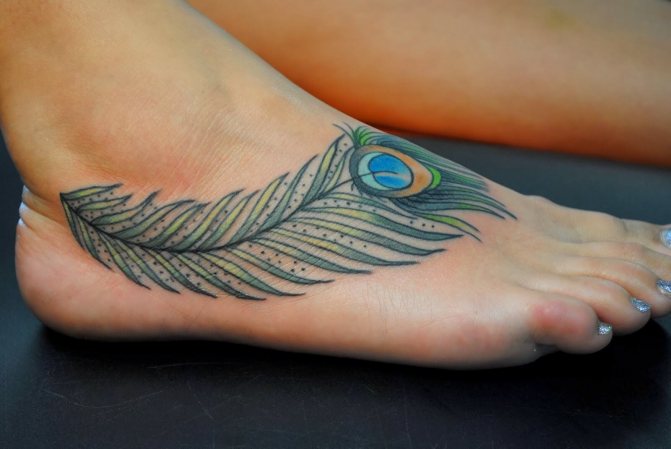 Tattoo meaning of a feather