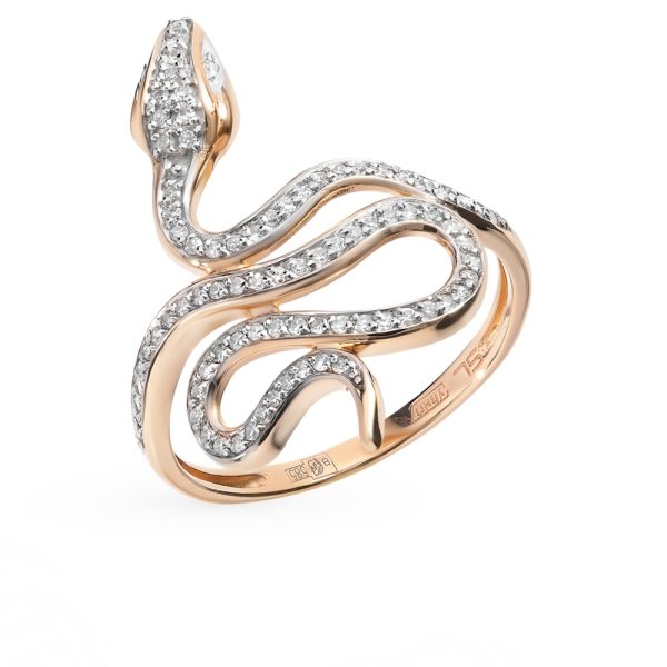 Diamond Sunlight Gold Ring